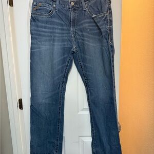 Ariat Men's Relaxed Fit Blue Jeans